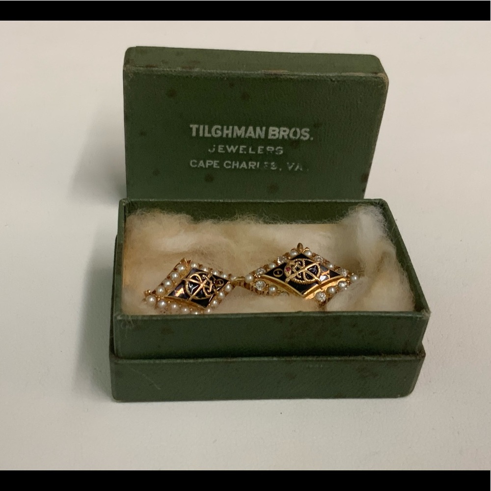 14k vintage Tie Pins